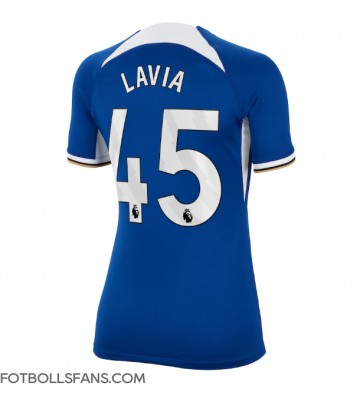 Chelsea Romeo Lavia #45 Replika Hemmatröja Damer 2023-24 Kortärmad
